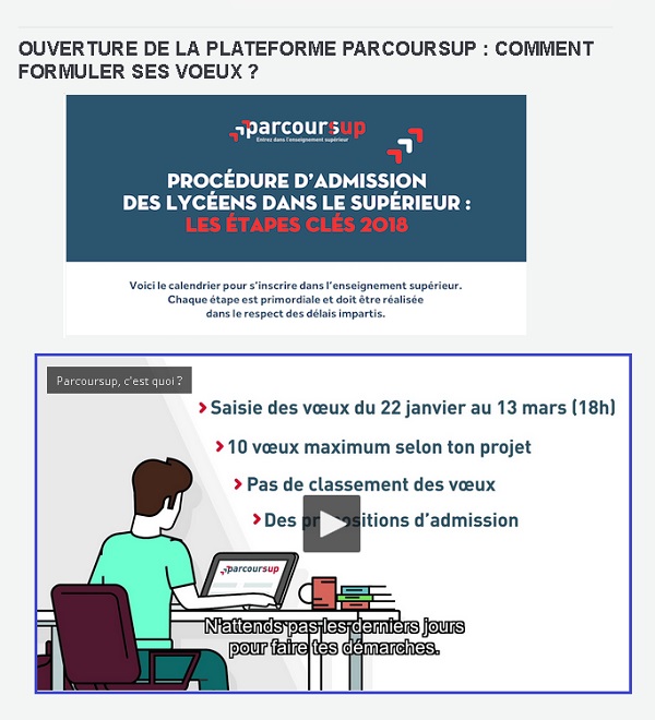Parcours Sup